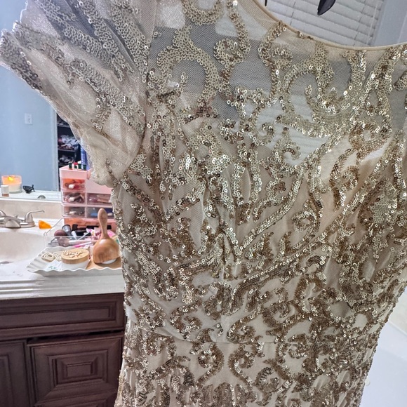 Elegant Sequin Gown - Picture 6 of 8